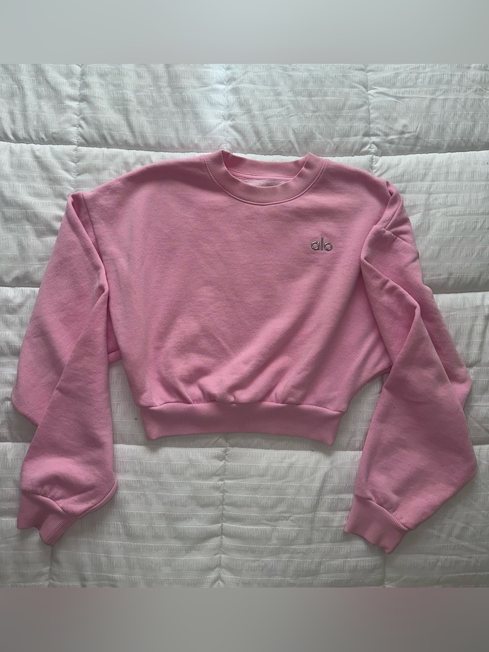 Cropped Accolade Crewneck